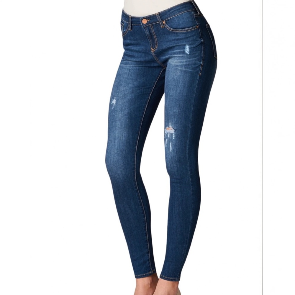 Dear John Giselle High Rise Skinny Jean in Threshold - 26